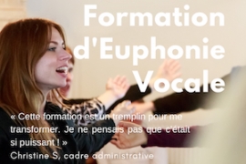 Libérer sa voix, Formation d'Euphonie Vocale 2022
